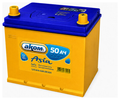 AKOM Asia 50 А/ч обратная (238x129x225)