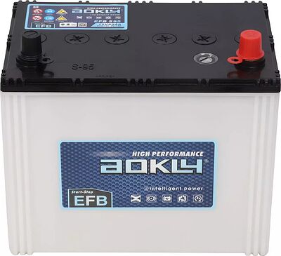 AOKLY ASIA EFB S95 80 А·ч 750 А (EN), обратная полярность, корпус D26, 260×172×223 мм