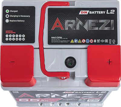 Arnezi DIN SMF E1040650 65 А/ч 620 А (EN), обратная полярность, 242×175×190 мм, L2