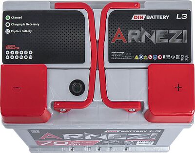 Arnezi DIN SMF E1060700 70 А/ч 630 А (EN), обратная полярность, 278×175×190 мм, L3