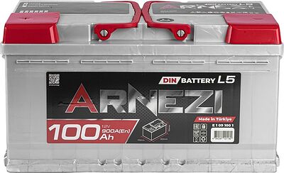 Arnezi DIN SMF E1091001 100 А/ч 900 А (EN), прямая полярность, 353×175×190 мм, L5