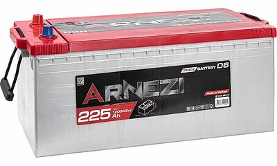 Arnezi Truck E1232253 225 А/ч 1200 А (EN), прямая полярность, 518×276×242 мм, D6
