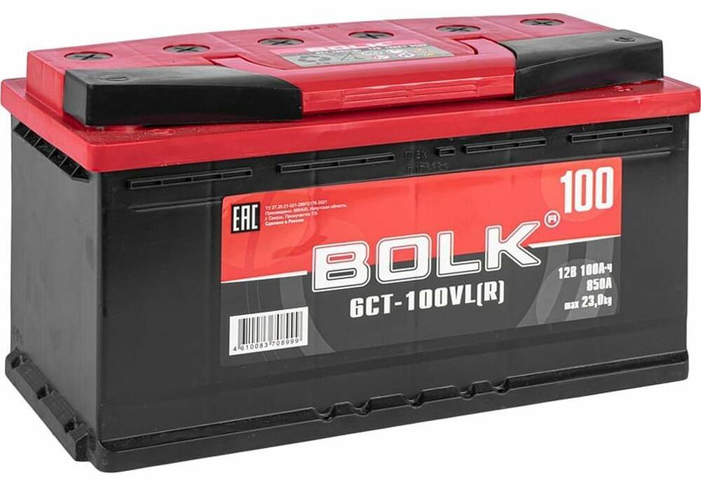 BOLK Standart AB900 90 А/ч 720 А (EN), обратная полярность (353x175x190)