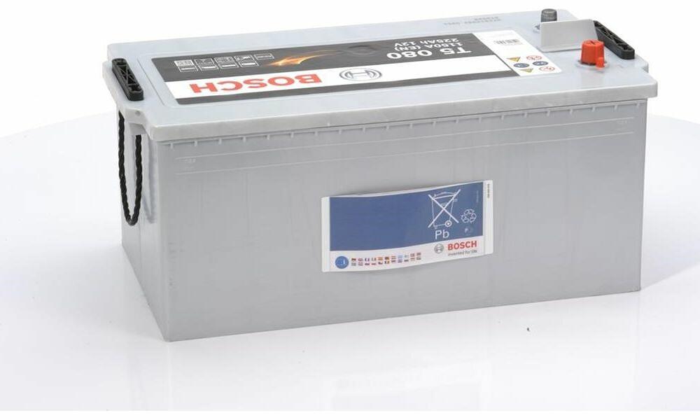 Bosch T5 0 092 T50 800 225 А/ч 1150 А (EN), прямая полярность, 518×276×242 мм