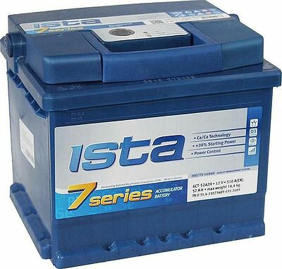Ista 7 Series 6СТ-52 52 А/ч, 510 А, прямая полярность (207x175x175)