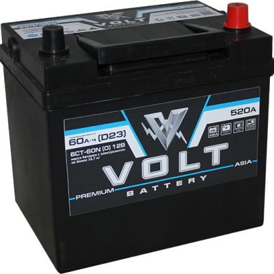 Калининград Volt Premium 60 А/ч обратная конус азия (232x173x225)