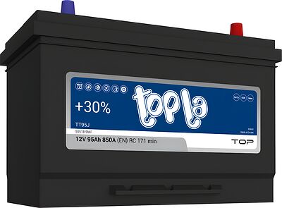 Topla Asia Top TT95J (59518) 95 А·ч 850 А (EN), обратная полярность, 303×174×218 мм