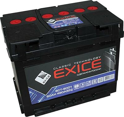 Tungstone Exice Classic 60 А/ч обратная конус стандарт (242x175x190)