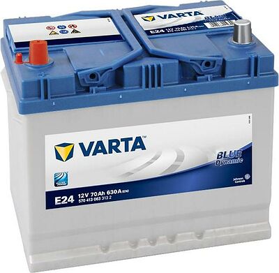 Varta BLUE dynamic 70 А/ч прямая конус азия (261x175x220)