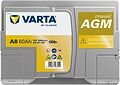 Varta Dynamic AGM A8 60 А/ч 680 А (EN), обратная полярность, 242x175x190 мм, ETN 560901068