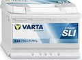 Varta Dynamic SLI E44 77 А/ч 780 А (EN), обратная полярность, 278×175×190 мм, ETN 577400078