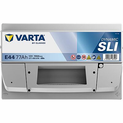 Varta Dynamic SLI E44 77 А/ч 780 А (EN), обратная полярность, 278×175×190 мм, ETN 577400078