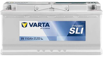 Varta Dynamic SLI I1 110 А/ч 920 А (EN), обратная полярность, 393×175×190 мм, ETN 610402092