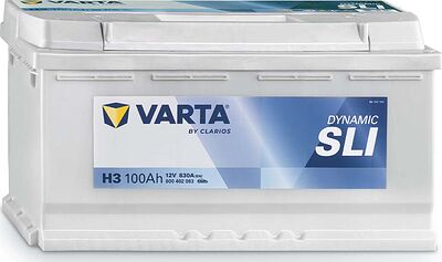 Varta Dynamic SLI H3 100 А/ч 830 А (EN), обратная полярность, 353×175×190 мм, ETN 600402083