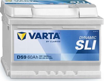 Varta Dynamic SLI D59 60 А/ч 540 А (EN), обратная полярность, 242×175×175 мм, ETN 560409054