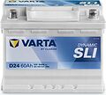Varta Dynamic SLI D24 60 А/ч 540 А (EN), обратная полярность, 242×175×190 мм, ETN 560408054