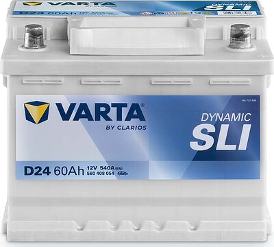 Varta Dynamic SLI D24 60 А/ч 540 А (EN), обратная полярность, 242×175×190 мм, ETN 560408054