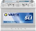 Varta Dynamic SLI E23 70 А/ч 630 А (EN), обратная полярность, 261×175×220 мм, ETN 570412063 Varta Dynamic SLI E23 70 А/ч 630 А (EN), обратная полярность, 261×175×220 мм, ETN 570412063