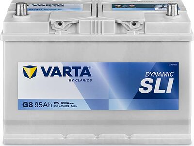 Varta Dynamic SLI G8 95 А/ч 830 А (EN), прямая полярность, 306×173×225 мм, ETN 595405083
