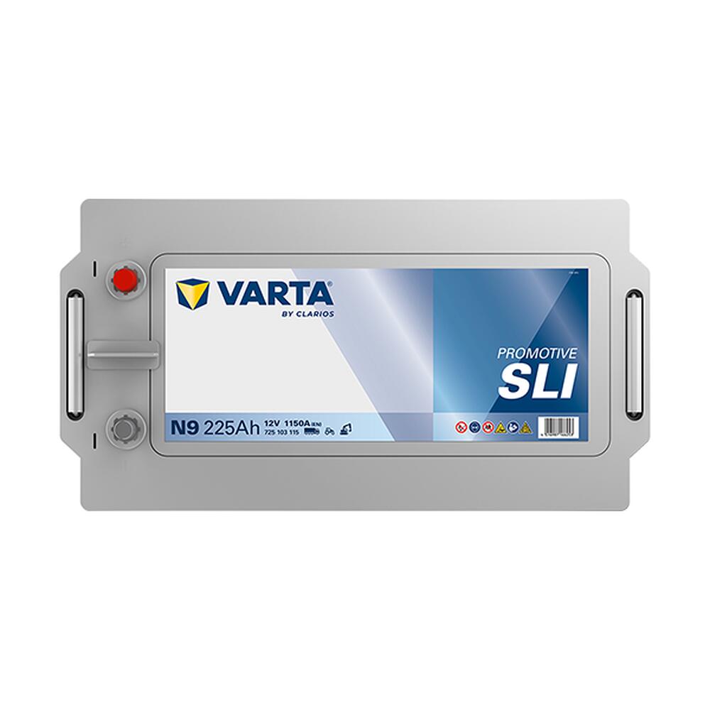 Varta ProMotive Super Heavy Duty B 225 А/ч, 1150 А (EN), прямая полярность (518x276x242), код 725103115