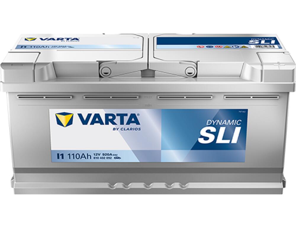 Varta Silver Dynamic 110 А/ч обратная конус стандарт (393x175x190)