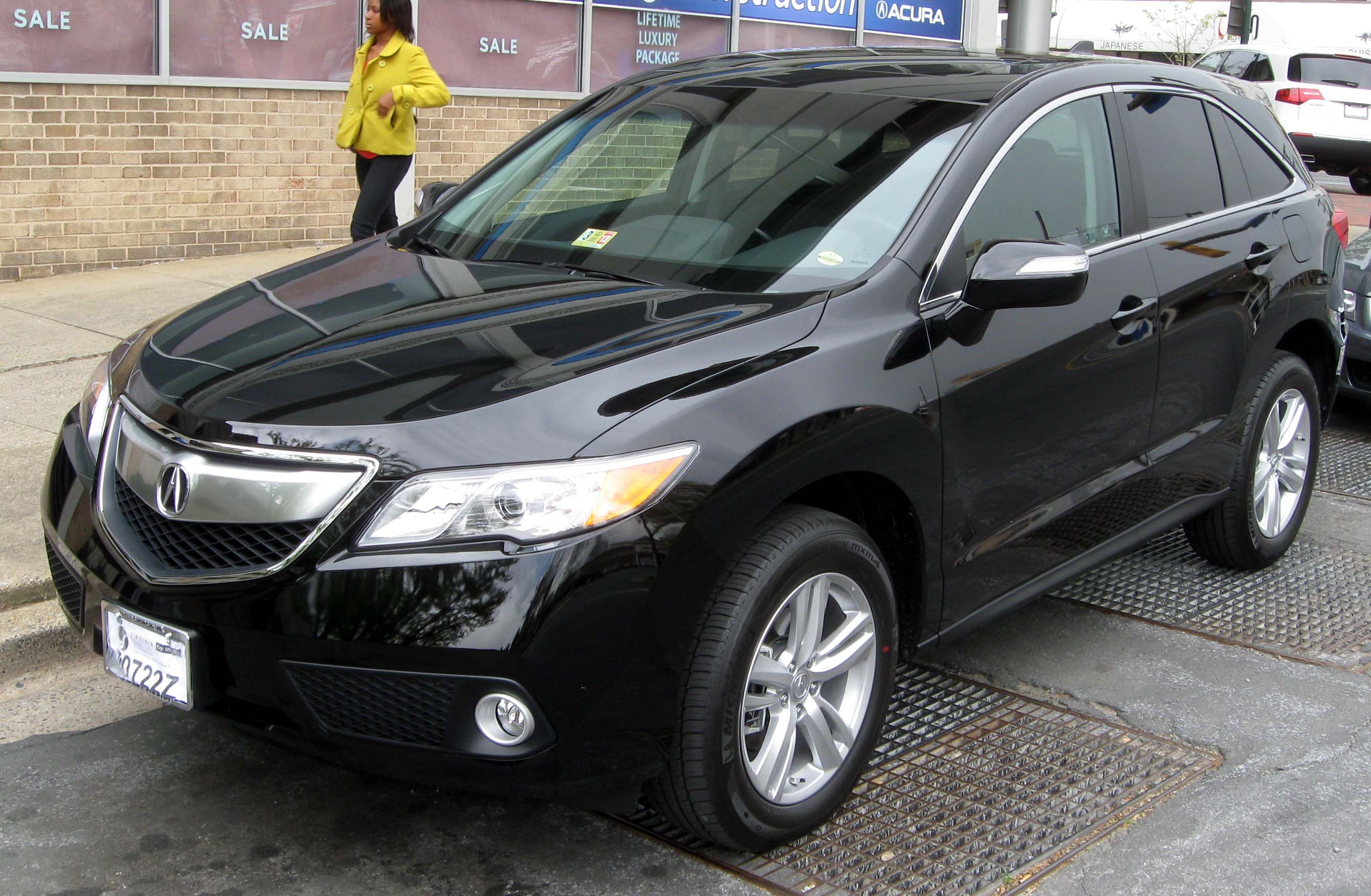 Размер колёс на Acura RDX 2013 Подбор шин на Acura RDX 2013