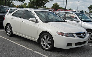 Размер колёс на Acura TSX 2004 Подбор шин на Acura TSX 2004
