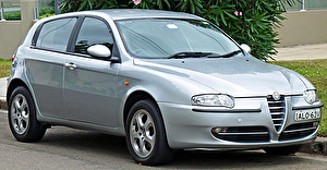Размер колёс на Alfa Romeo 147 2004 Подбор шин на Alfa Romeo 147 2004