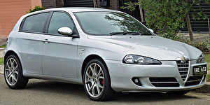 Размер колёс на Alfa Romeo 147 2010 Подбор шин на Alfa Romeo 147 2010
