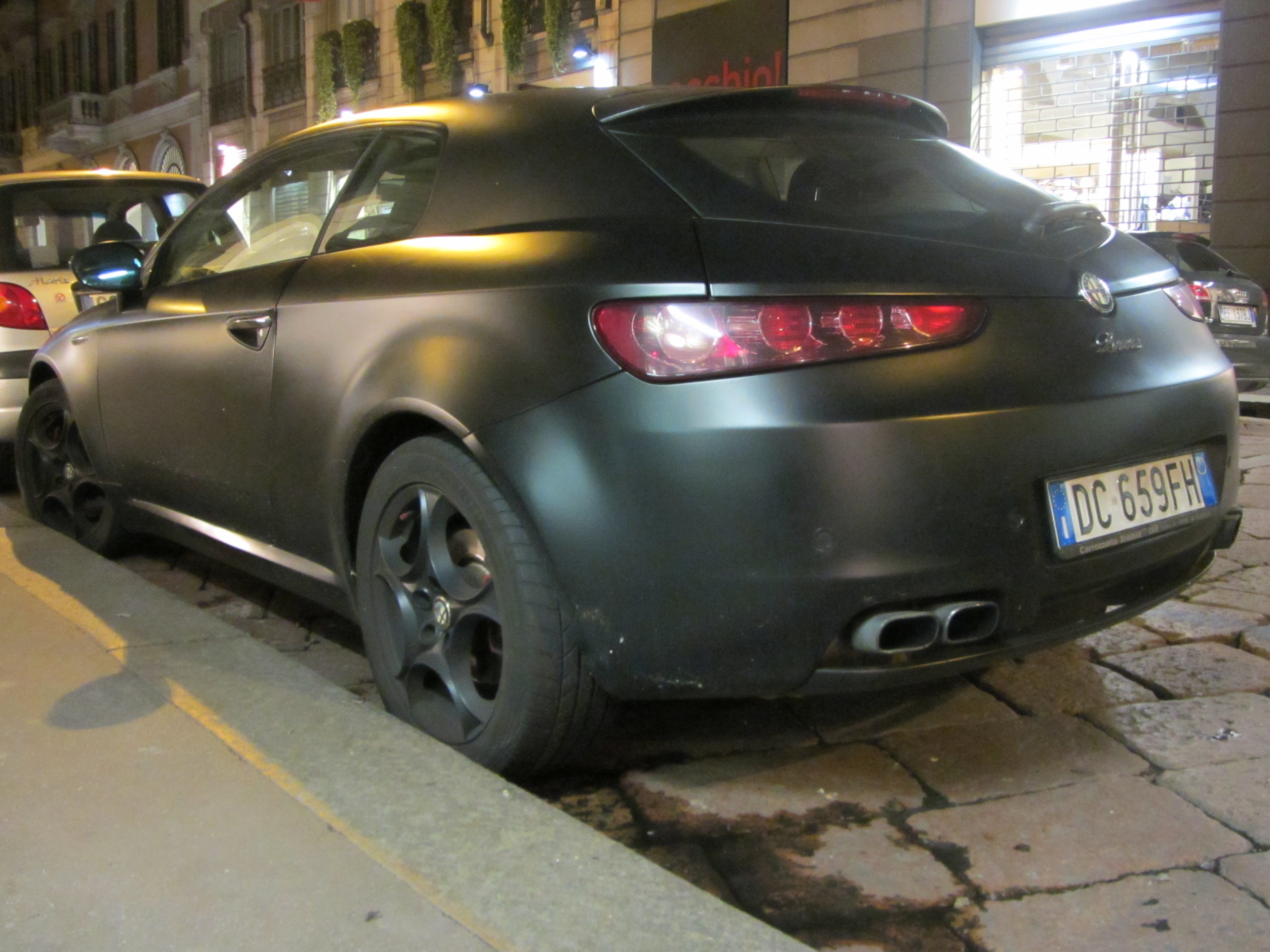 Размер колёс на Alfa Romeo Brera 2012 Подбор шин на Alfa Romeo Brera 2012