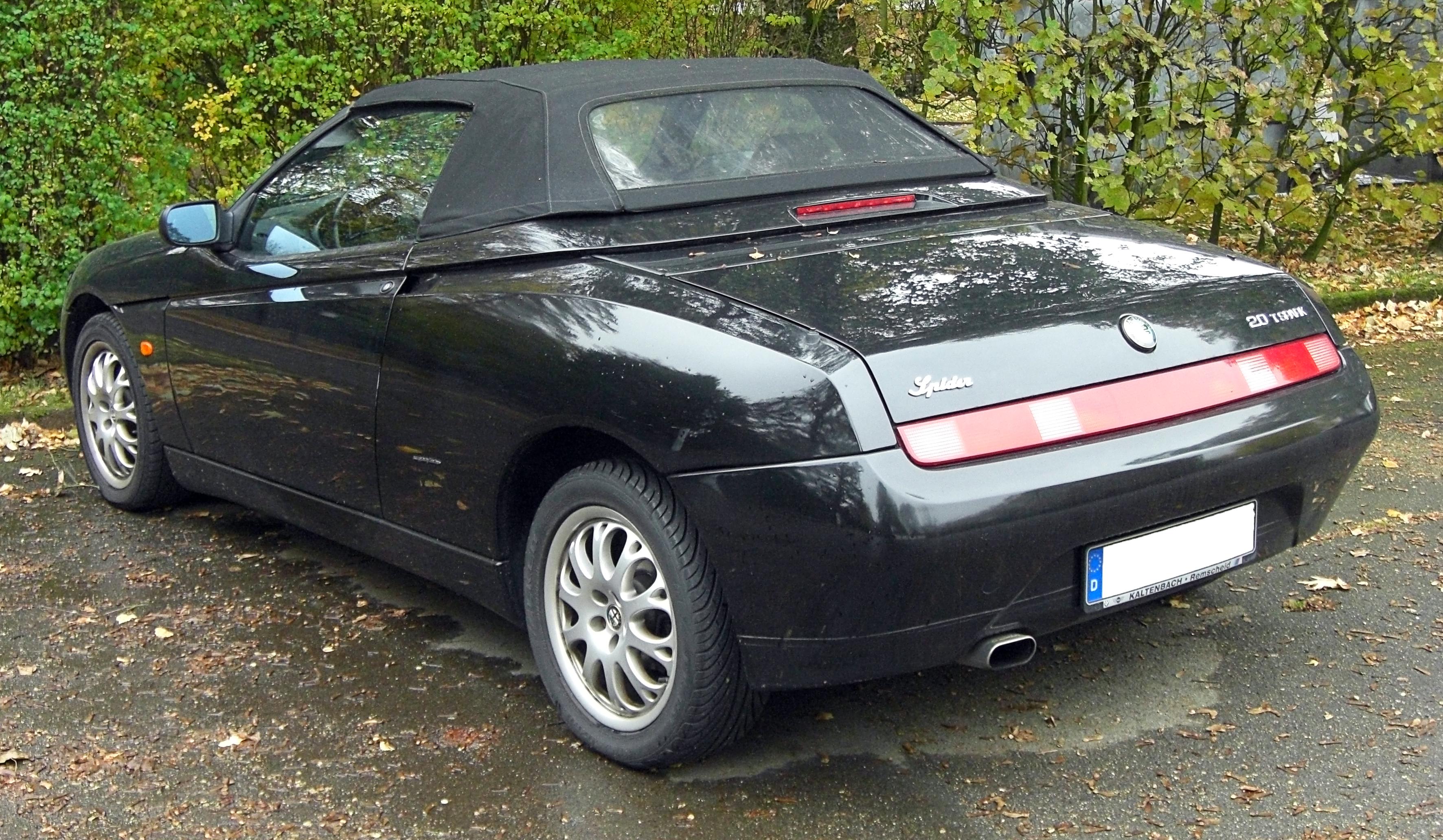 Размер колёс на Alfa Romeo Spider 1995 Подбор шин на Alfa Romeo Spider 1995