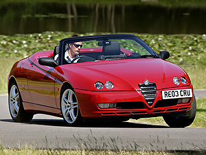 Размер колёс на Alfa Romeo Spider 2003 Подбор шин на Alfa Romeo Spider 2003
