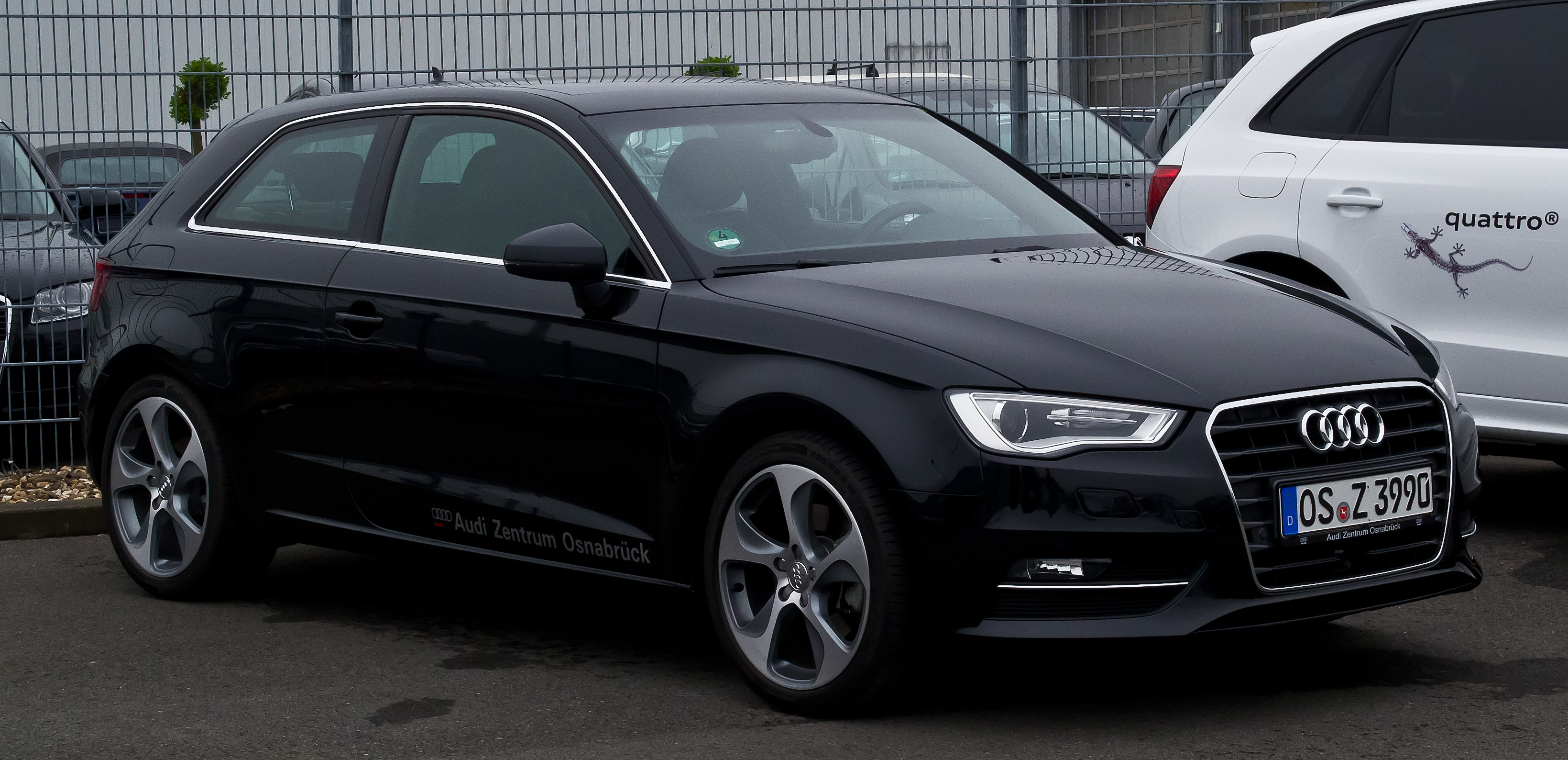 Размер колёс на Audi A3 2013 Подбор шин на Audi A3 2013