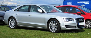 Размер колёс на Audi A8 2010 Подбор шин на Audi A8 2010