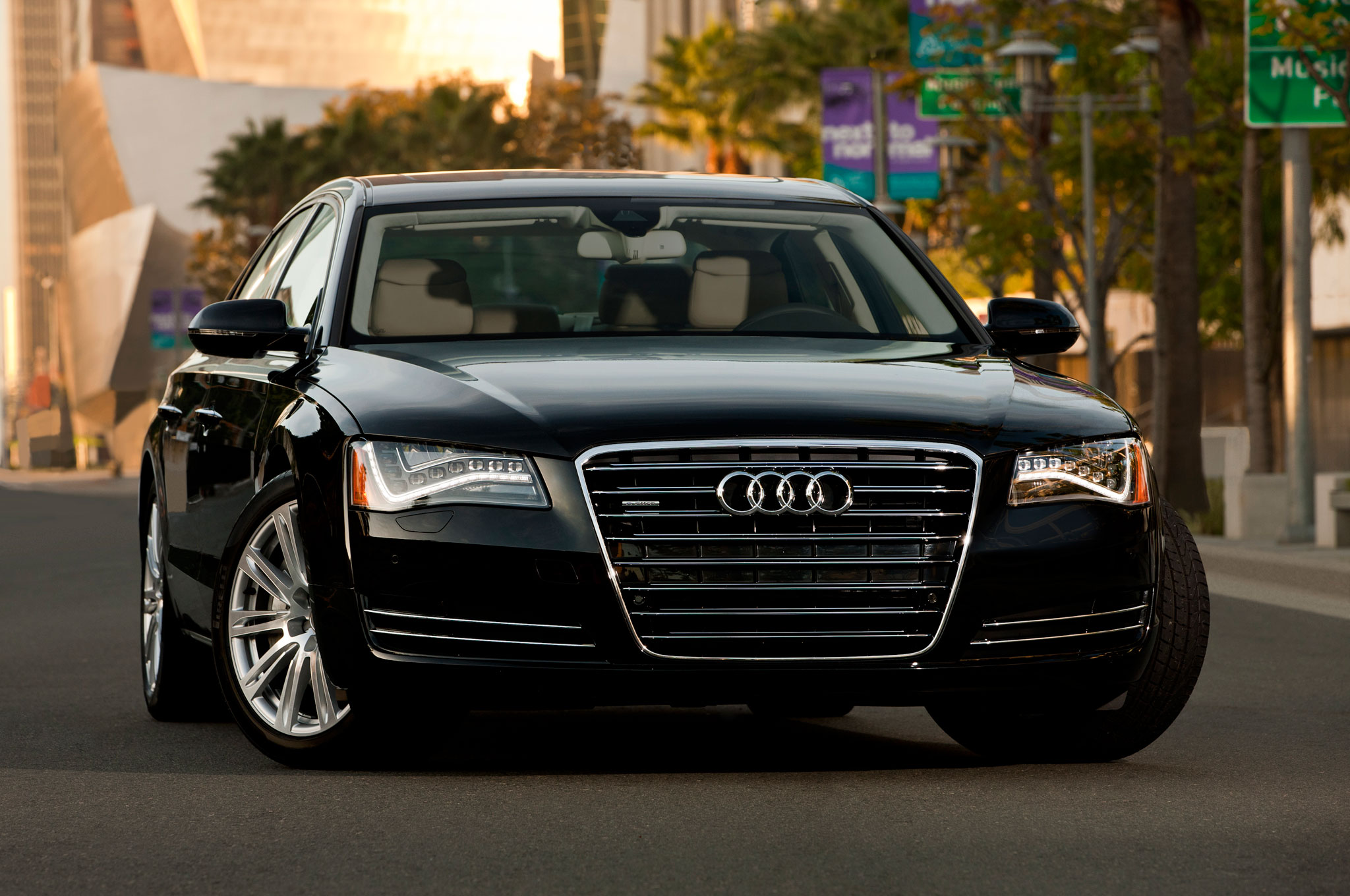 Подбор шин на Audi A8 2013