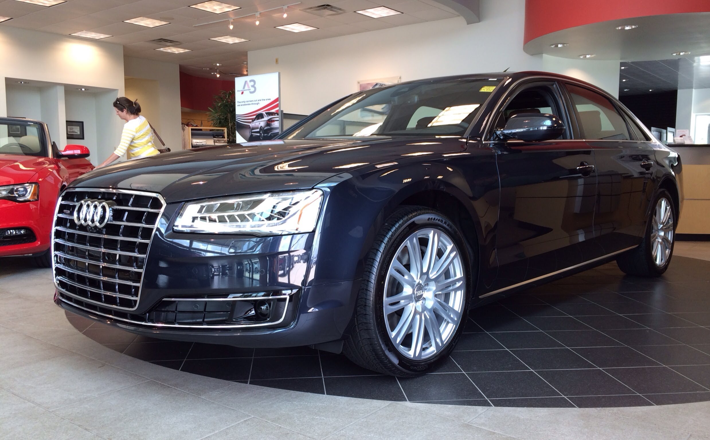 Размер колёс на Audi A8 2015 Подбор шин на Audi A8 2015