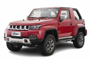 Размер колёс на BAIC F40 2025 Подбор шин на BAIC F40 2025