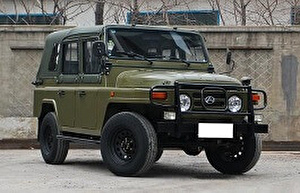 Размер колёс на Beiqi BJ212 2018 Подбор шин на Beiqi BJ212 2018