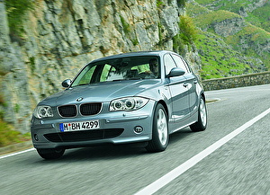 Размер колёс на BMW 1 Series 2006 Подбор шин на BMW 1 Series 2006