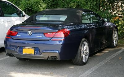 Подбор шин на BMW 6 (F12, F13) 2014
