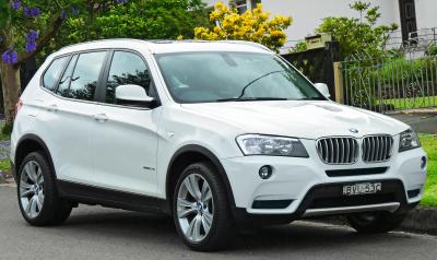 Размер колёс на BMW X3 (F25) 2010 Подбор шин на BMW X3 (F25) 2010