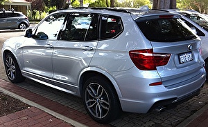 Размер колёс на BMW X3 (F25) 2016 Подбор шин на BMW X3 (F25) 2016