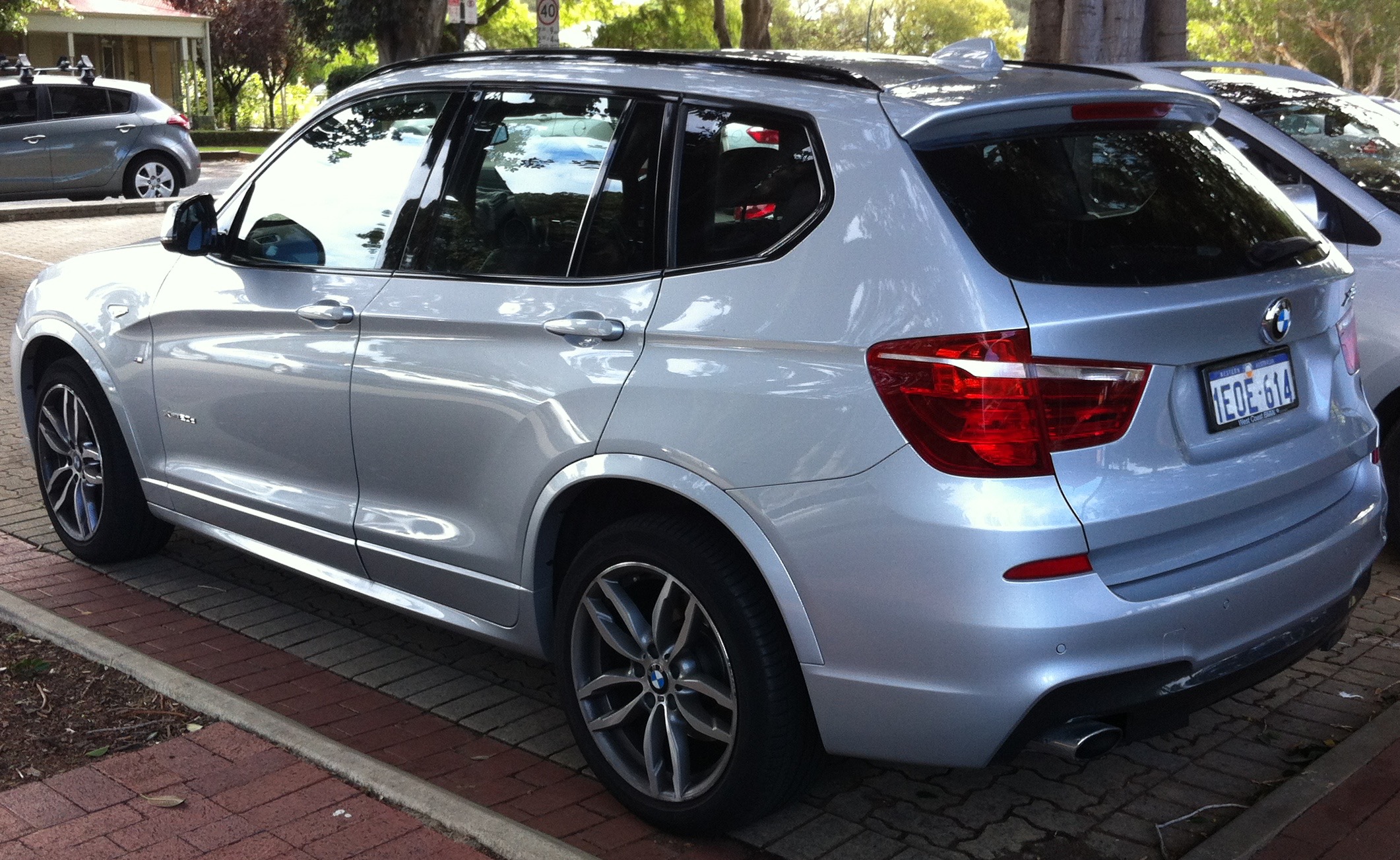 Размер колёс на BMW X3 (F25) 2016 Подбор шин на BMW X3 (F25) 2016