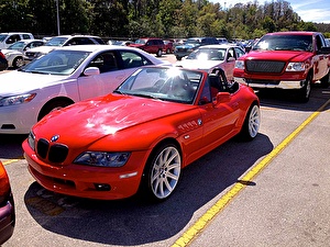 Размер колёс на BMW Z3 1997 Подбор шин на BMW Z3 1997