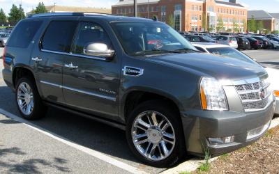 Подбор шин на Cadillac Escalade 2011