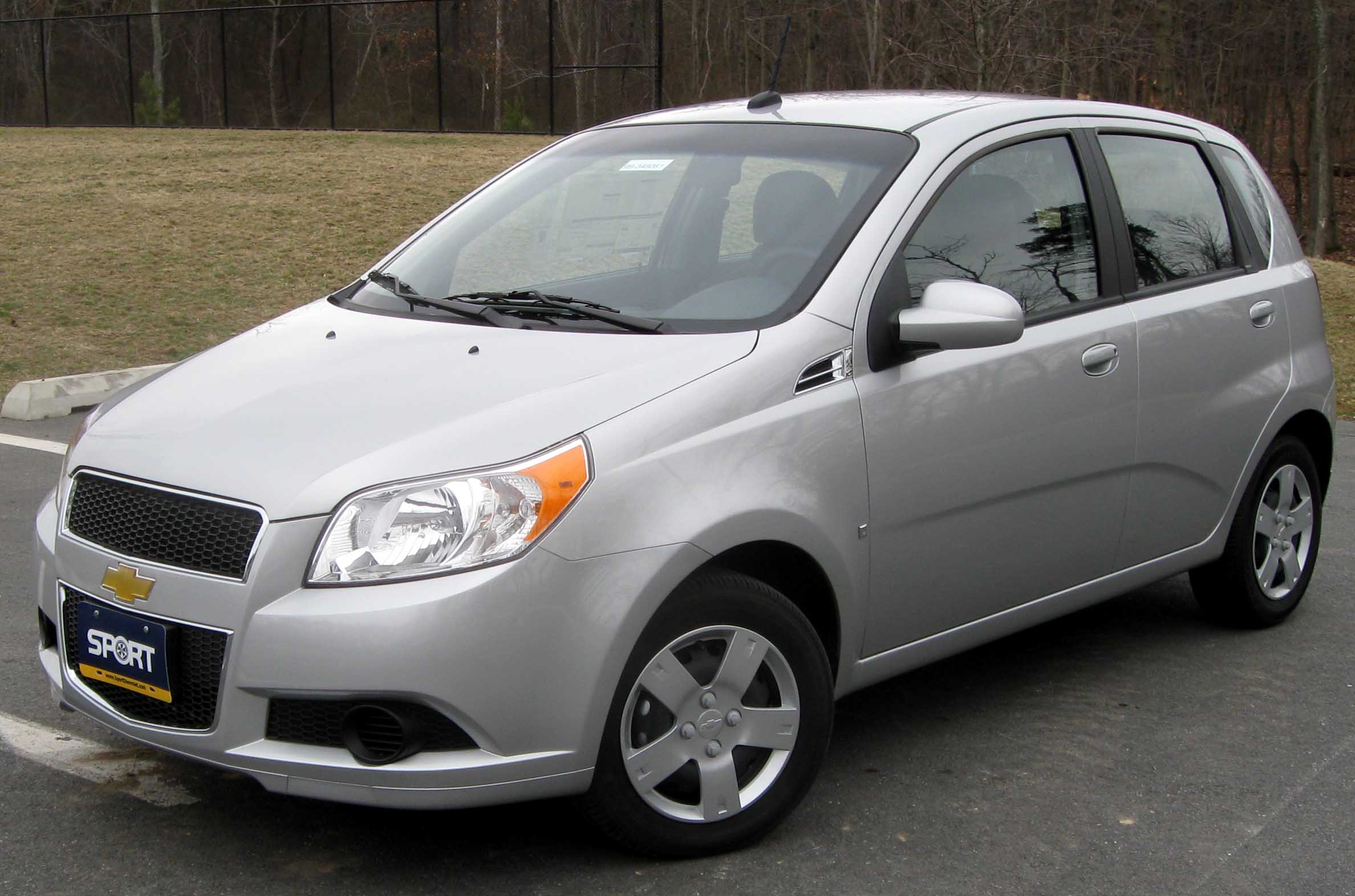Размер колёс на Chevrolet Aveo 2009 Подбор шин на Chevrolet Aveo 2009