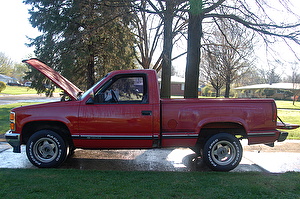 Размер колёс на Chevrolet C1500 1990 Подбор шин на Chevrolet C1500 1990
