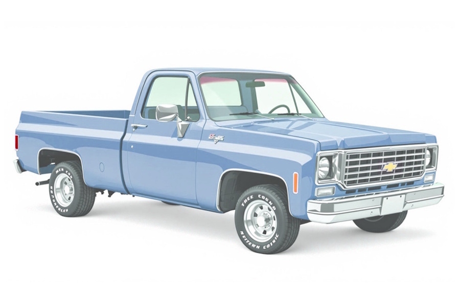 Подбор шин на Chevrolet C20 1975