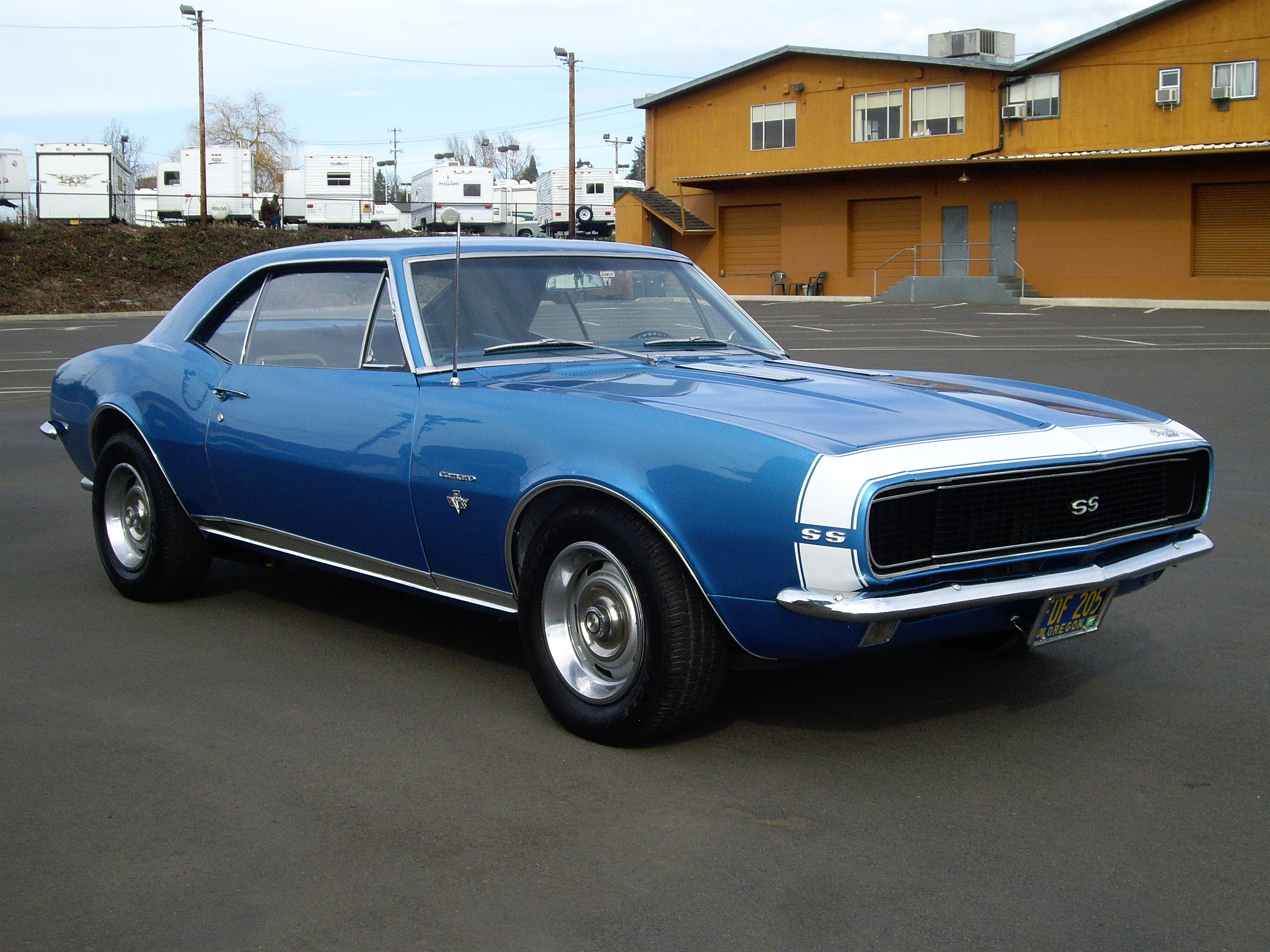 Размер колёс на Chevrolet Camaro 1967 Подбор шин на Chevrolet Camaro 1967