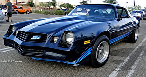 Размер колёс на Chevrolet Camaro 1980 Подбор шин на Chevrolet Camaro 1980